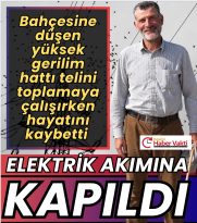 Kırşehir’de elektrik akımına kapılan bir kişi yaşamını yitirdi.