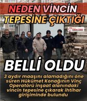 HÜKÜMET KONAĞI İNŞAATINDA HAREKETLİ DAKİKALAR YAŞANDI