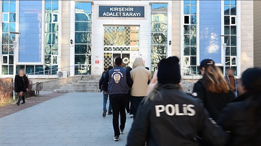 Kırşehir merkezli 8 ilde yatırım dolandırıcılığı operasyonu 16 tutuklama