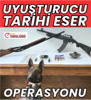Kırşehir’de Uyuşturucu ve Tarihi Eser Operasyonu