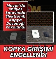Mucur’da Ehliyet Sınavında Kopya Girişimi Engellendi