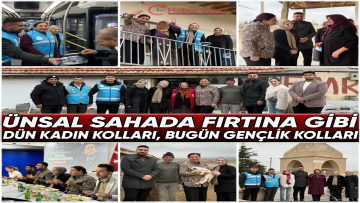 Dün Kadın Kolları, Bugün Gençlik Kolları: Ünsal Tempoyu Yükseltti