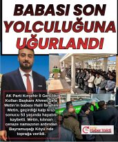 METİN AİLESİNİN ACI GÜNÜ
