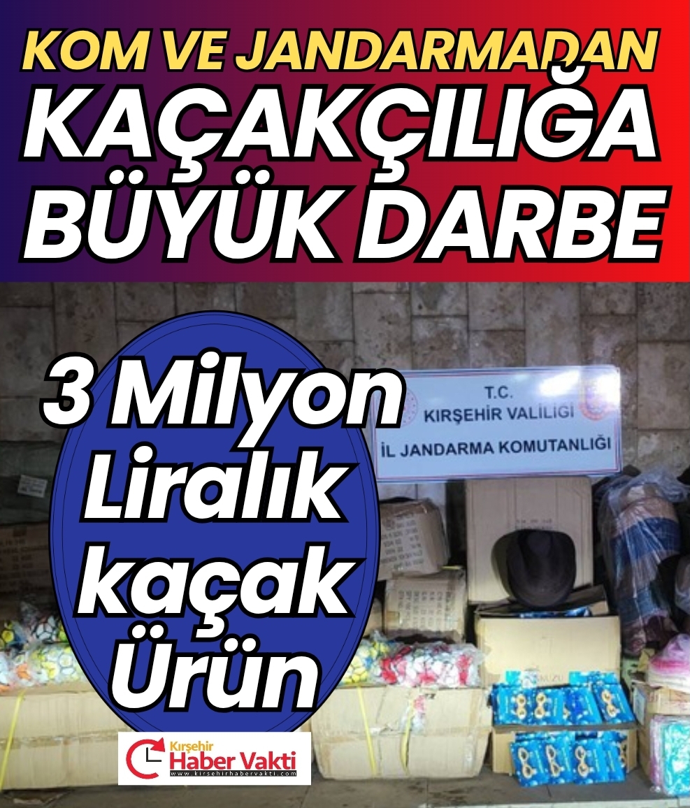 2 Milyon 900 Bin Liralık Ürün Ele Geçirildi