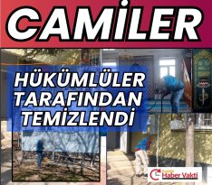 KIRŞEHİR’DE CAMİLERDE BAKIM VE TEMİZLİK