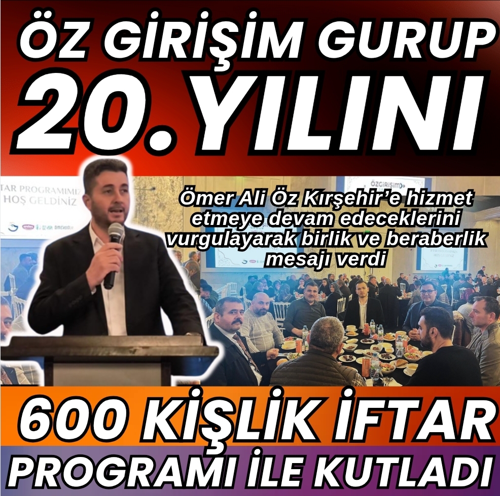 Öz Girişim Grup’tan 20. Yıl Kutlaması ve Birlik Mesajı