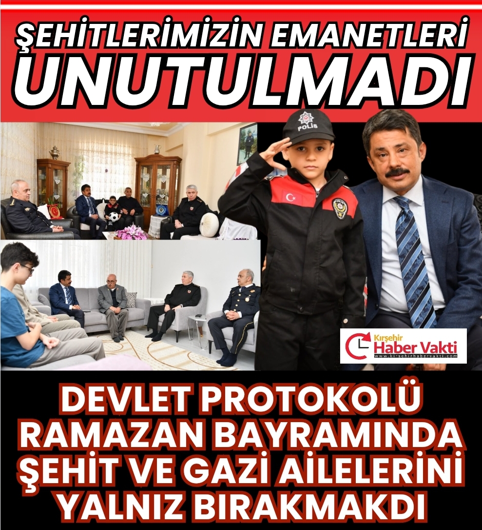 Şehit Aileleri ve Gaziler Unutulmadı