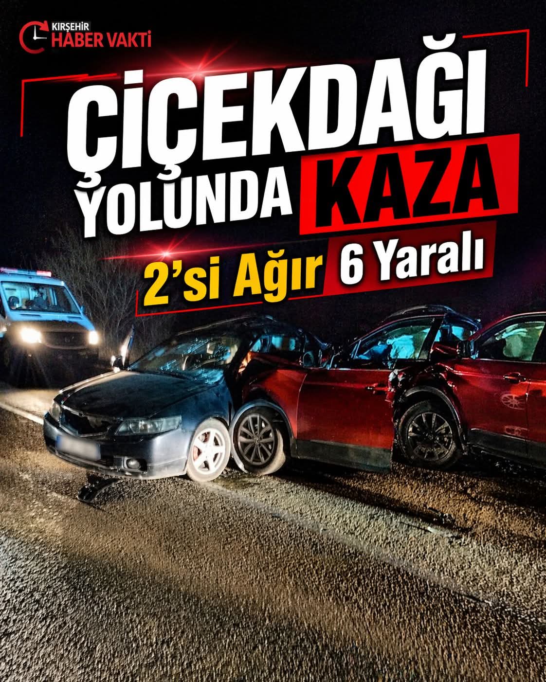 Kırşehir’de Feci Kaza…