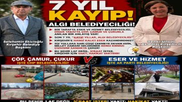 AK Parti İl Başkanı Seher Ünsal’dan Belediye Başkanı Selahattin Ekicioğlu’na sert sözler: “Bu şehir hizmet bekliyor, algı değil!”