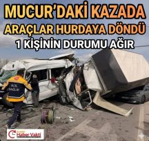 MUCUR’DA Kİ KAZAYA İLİŞKİN DETAYLAR…
