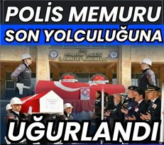 Polis Memuru Mustafa Özduran Dualarla Uğurlandı
