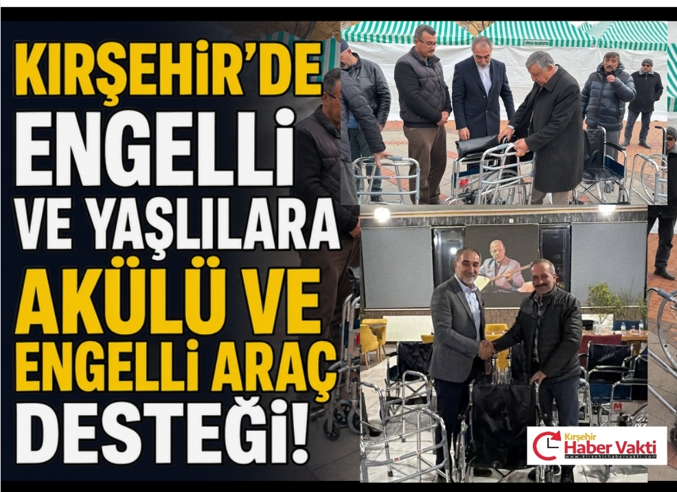 İŞ İNSANI MUSTAFA DÜĞER’DEN KIRŞEHİR’E DESTEK