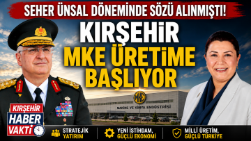 KIRŞEHİR MKE’DE KBRN KORUYUCU EKİPMAN ÜRETİLECEK