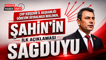 ŞAHİN’DEN MUTLAK BUTLAN SONRASI İLK MESAJ