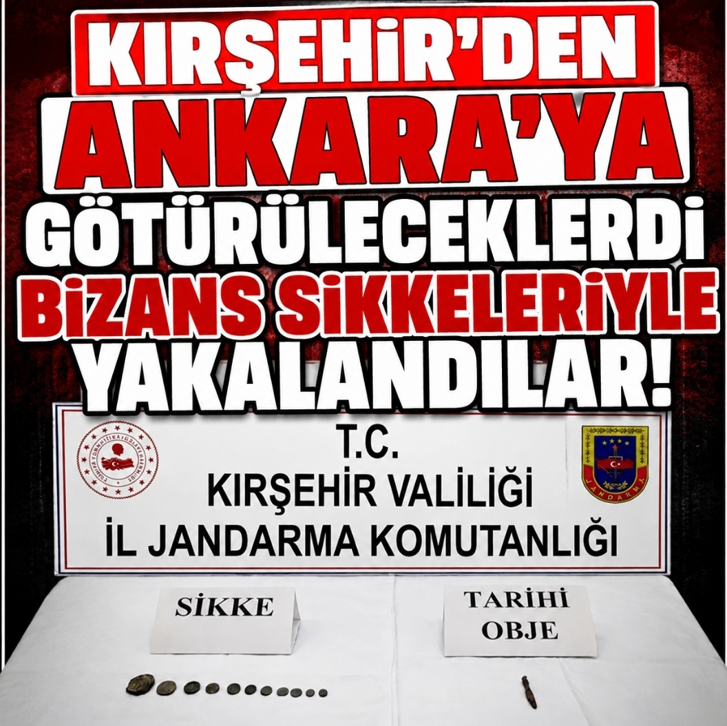 Ankara Yolunda Tarih Operasyonu Bizans Dönemine Ait Eserler Ele Geçirildi