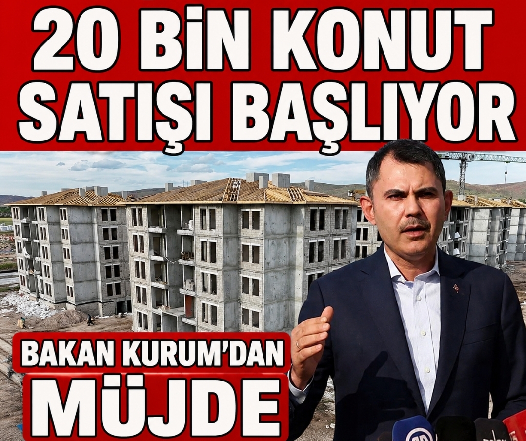 TOKİ’DEN 64 İLDE 20 BİN KONUT SATIŞI BAŞLIYOR