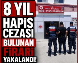 8 Yıl 4 Ay Hapis Cezası Bulunan Firari Yakalandı