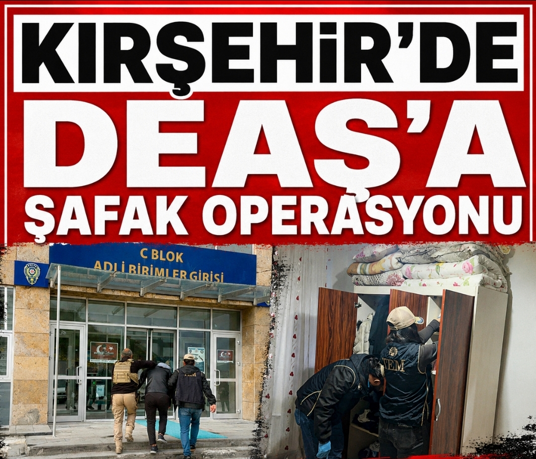 DEAŞ operasyonunda yakalanan 3 şüpheliden 1’i tutuklandı