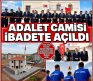 KIRŞEHİR’DE ADALET CAMİSİ İBADETE AÇILDI