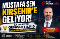 AK PARTİ KIRŞEHİR’DE TEŞKİLAT BULUŞMASI