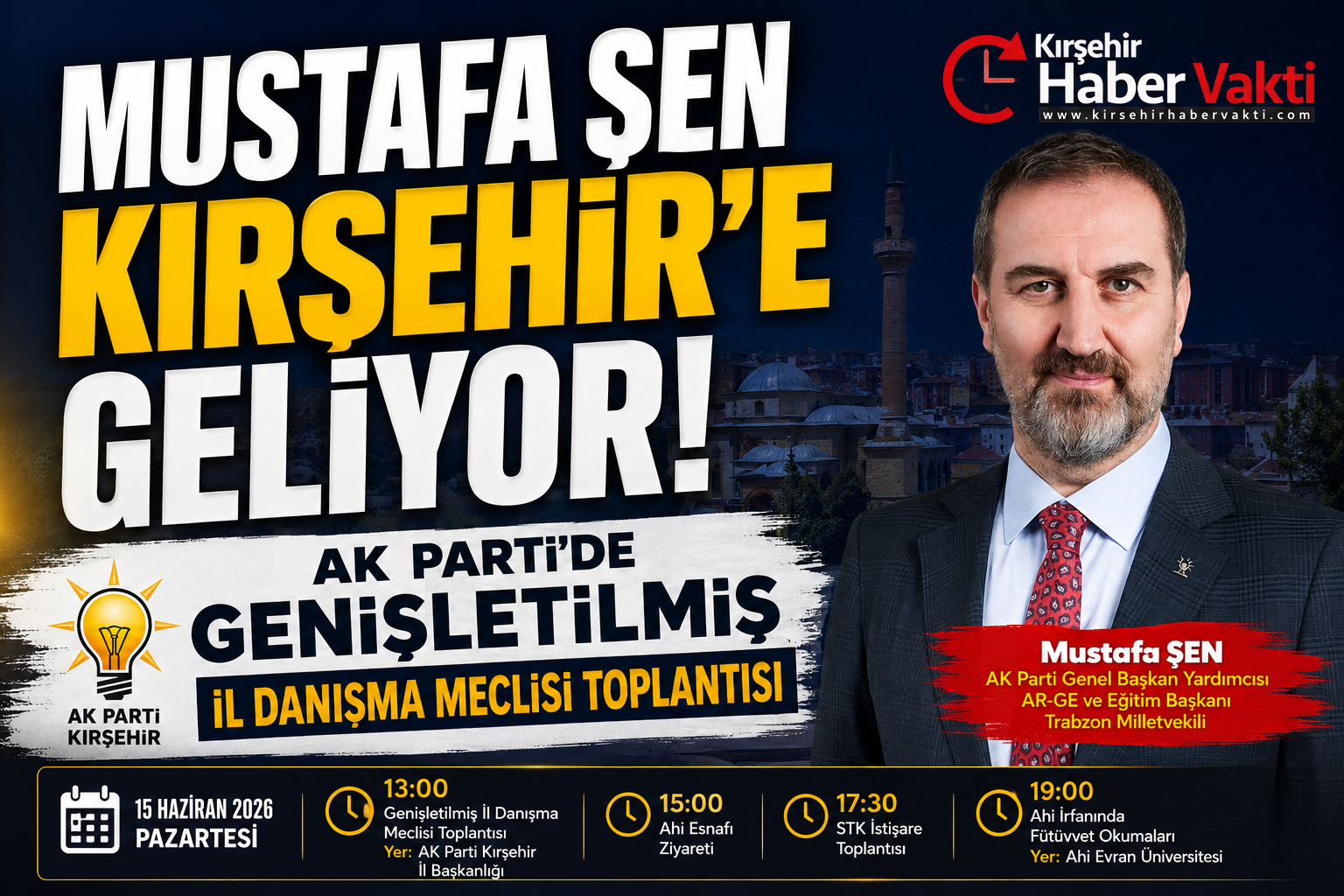 AK PARTİ KIRŞEHİR’DE TEŞKİLAT BULUŞMASI