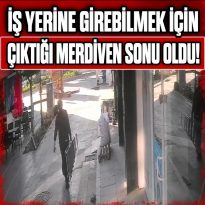 KIRŞEHİR’DE ACI OLAY ÇIKTIĞI MERDİVEN SONU OLDU