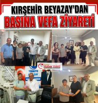 ÖZEL BİREYLERLE BİRLİKTE GAZETECİLERİ ZİYARET ETTİLER