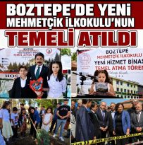 BOZTEPE’DE YENİ MEHMETÇİK İLKOKULU’NUN TEMELİ ATILDI