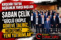 ŞABAN ÇELİK: “KIRŞEHİR İÇİN GÜÇLÜ EKİPLE GÖREVE TALİBİZ”