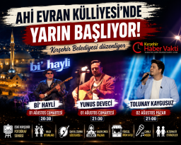 KIRŞEHİR BELEDİYESİ’NDEN GURBETÇİLERE ÖZEL FESTİVAL