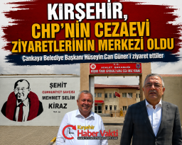 KIRŞEHİR, CHP’NİN CEZAEVİ ZİYARETLERİNİN MERKEZİ OLDU