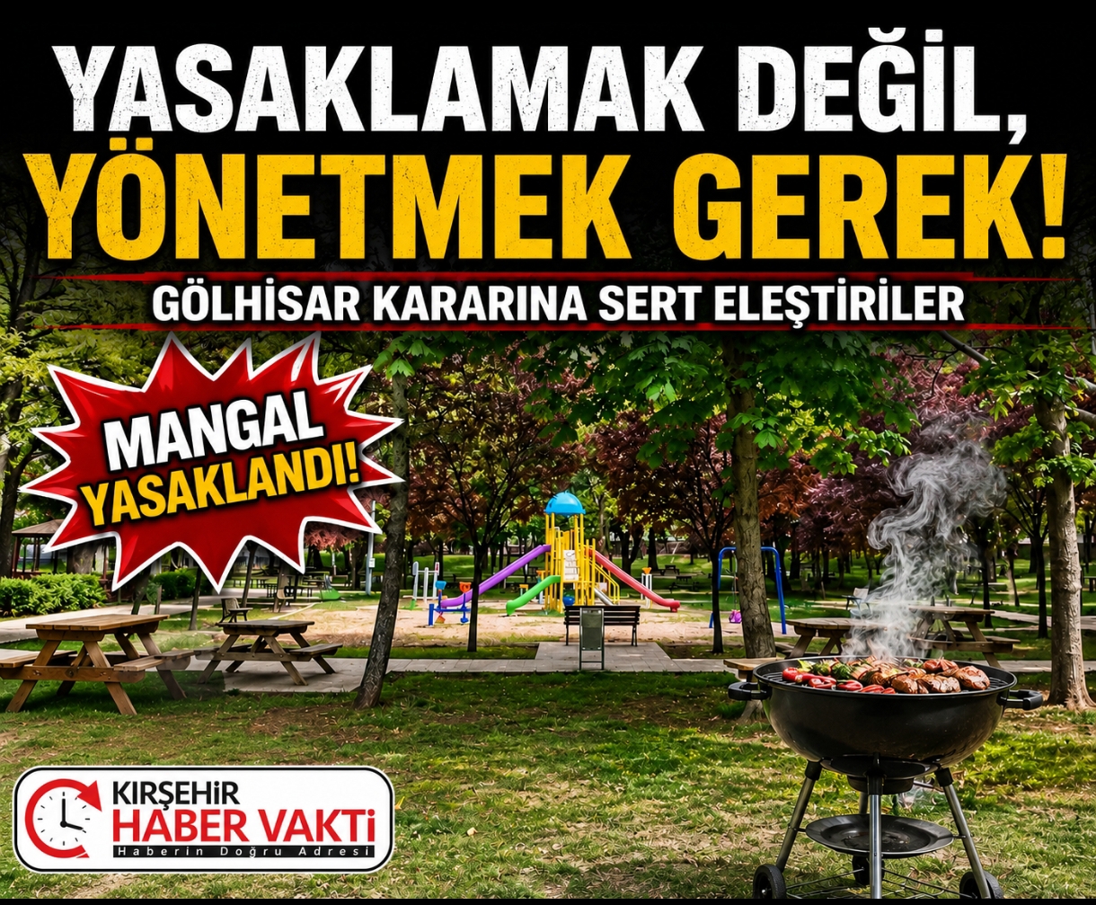 GÖLHİSAR PARKI’NDA MANGAL YASAĞI TEPKİSİ: “ÇÖZÜM YASAKLAMAK DEĞİL, YÖNETMEK!”