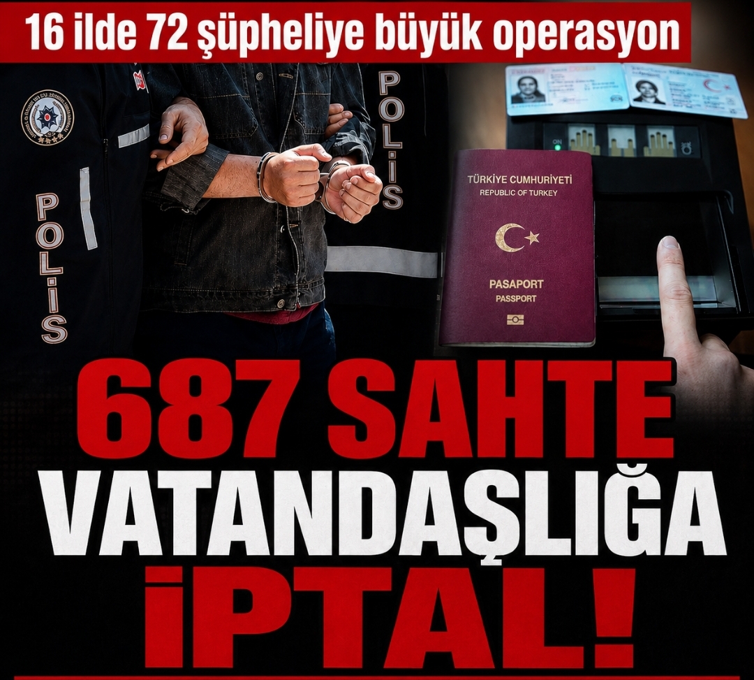 Sahte Ekspertizle Vatandaşlık Vurgunu 16 İlde Dev Operasyon