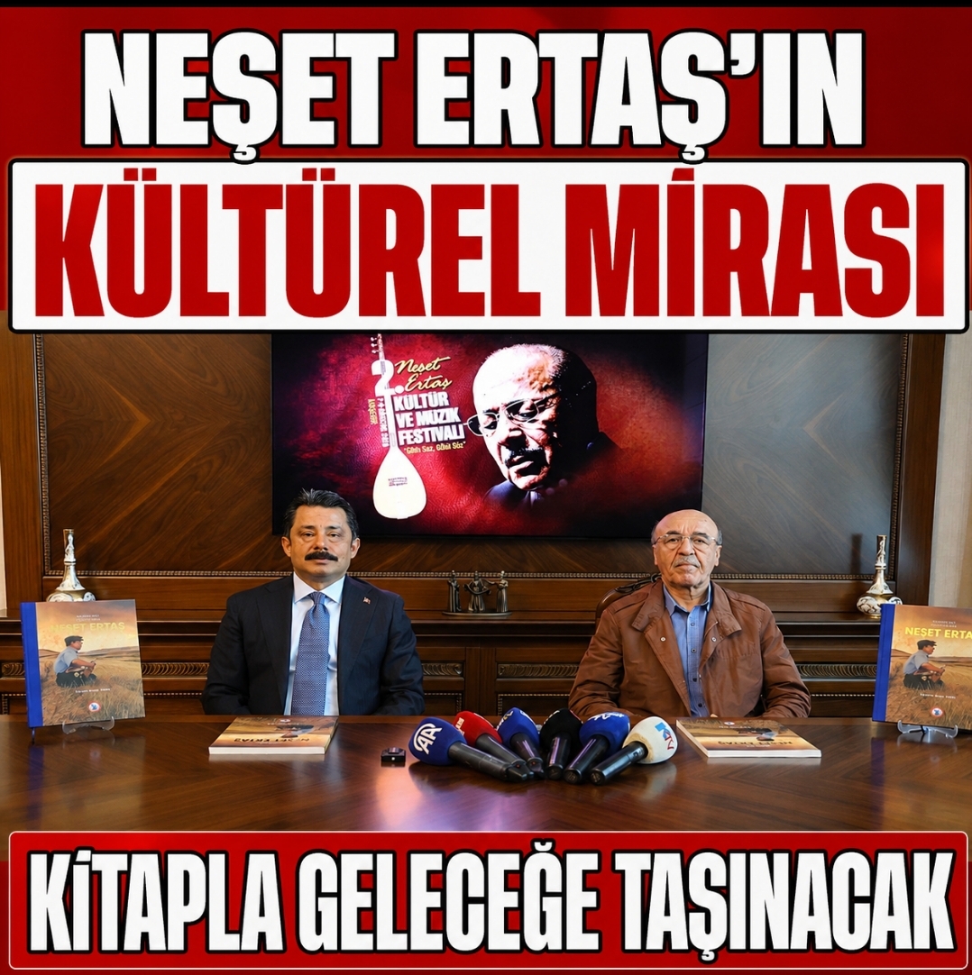 Neşet Ertaş’ın Kültürel Mirası Kitapla Geleceğe Taşınacak