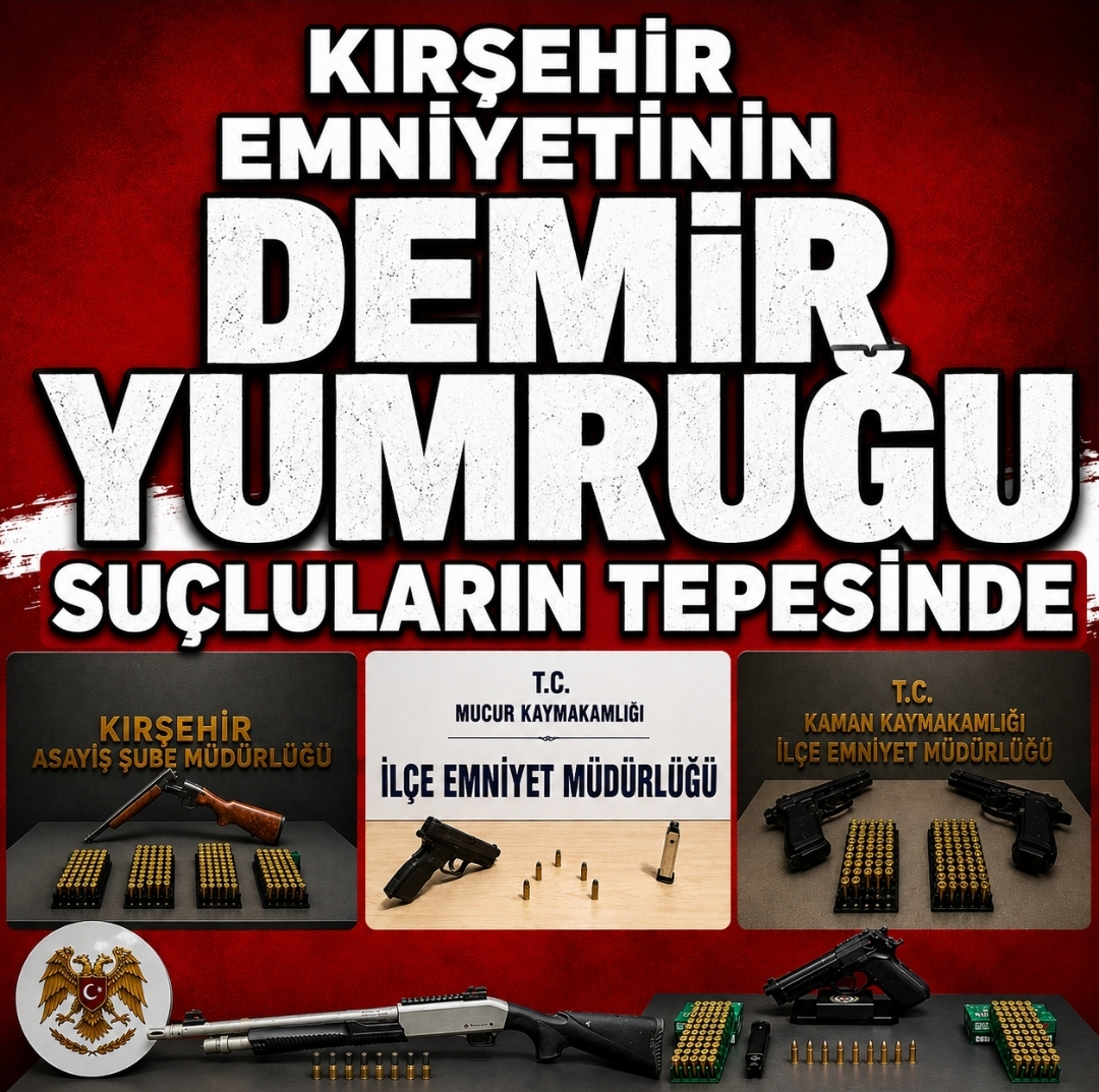 KIRŞEHİR EMNİYETİNDEN SUÇA GEÇİT YOK