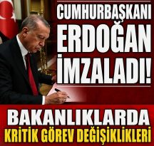 Resmi Gazete’de atama ve görevden alma kararları: Bakanlıklarda kritik değişiklikler