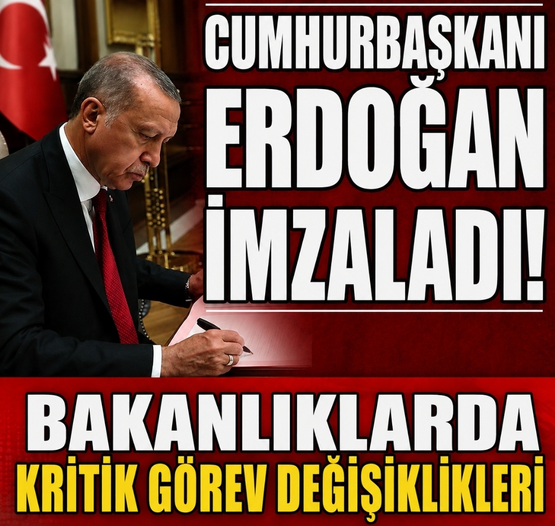 Resmi Gazete’de atama ve görevden alma kararları: Bakanlıklarda kritik değişiklikler