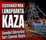 Lunaparkta görevli gondoldan düşerek yaralandı.