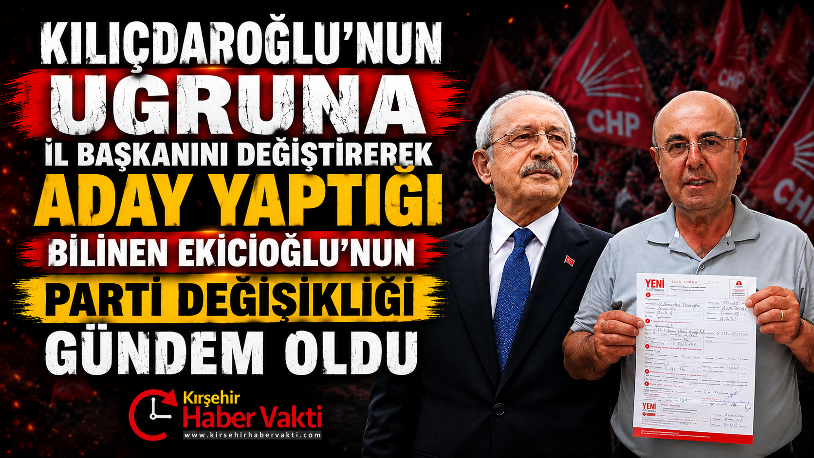 SİYASETTE VEFA TARTIŞMASI: EKİCİOĞLU’NUN PARTİ DEĞİŞİKLİĞİ GÜNDEMDE