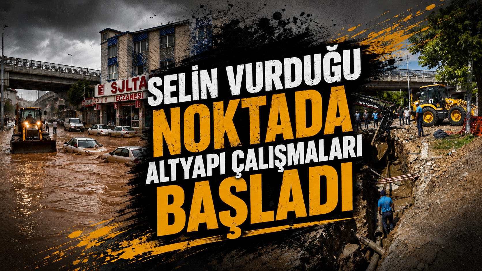 Selin Vurduğu Noktada Altyapı Çalışmaları Başladı