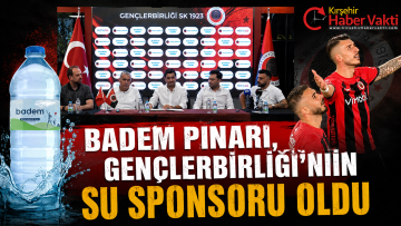 BADEM PINARI, GENÇLERBİRLİĞİ’NİN SU SPONSORU OLDU