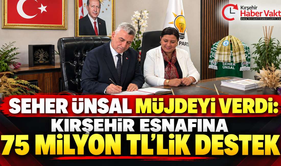 Ticaret Bakanı Ömer Bolat, Kırşehir’de AK Parti İl Başkanı Seher