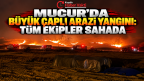 MUCUR’DA BÜYÜK ÇAPLI ARAZİ YANGINI!