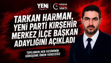 Tarkan Harman Adaylığını Açıkladı