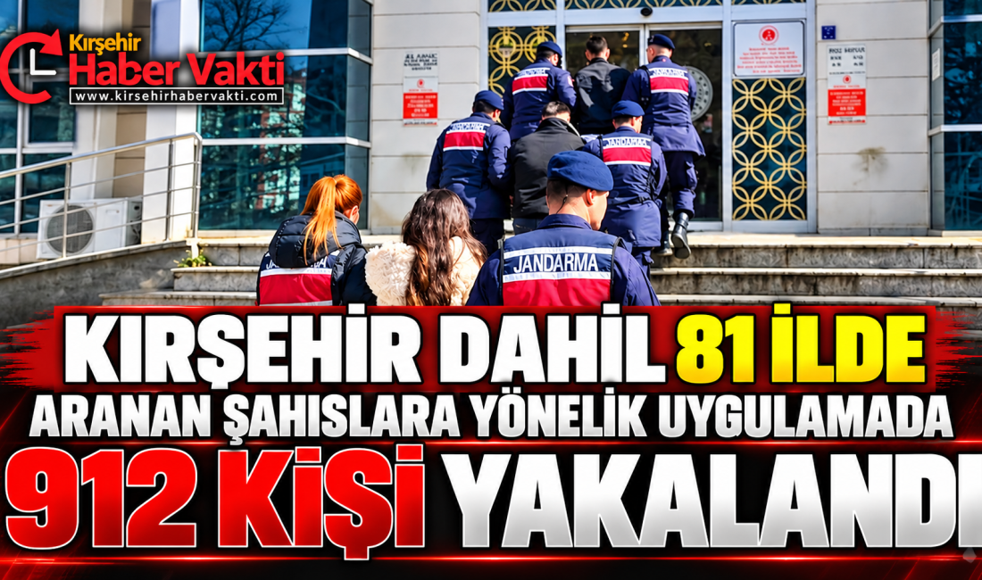 25 bin 395 personelin katıldığı uygulamada, farklı suçlardan aranan ve