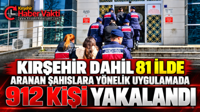 25 bin 395 personelin katıldığı uygulamada, farklı suçlardan aranan ve