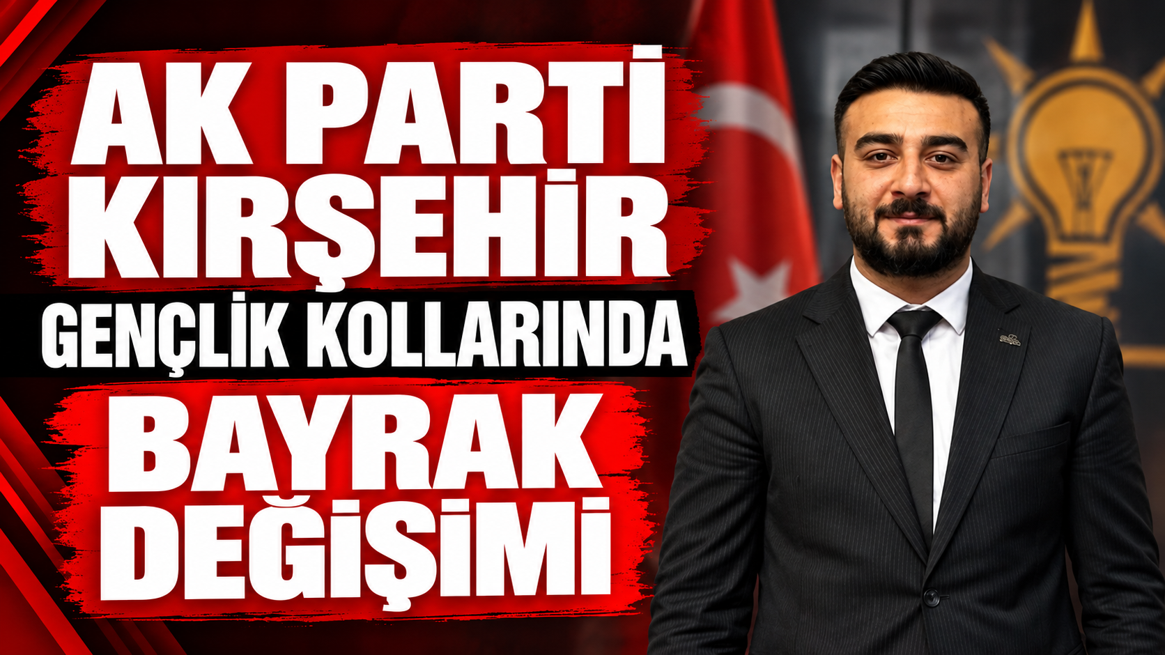 AK Parti Kırşehir İl Gençlik Kolları Başkanlığında bayrak değişimi yaşanıyor.